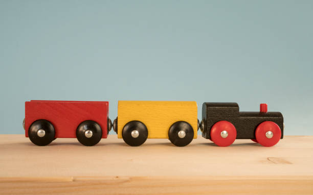 istock Wooden toy train 1060974730