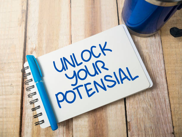 istock Unlock Your Potential, Motivational Words Quotes Concept 1060977768
