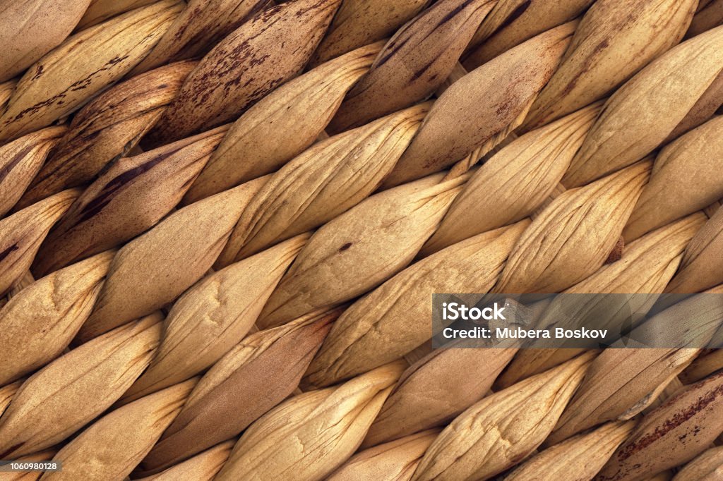 Rustaa Raffia Mat Plaited Raffia Palm Fiber Place Mat Rustic Rough Texture Detail Stock ...