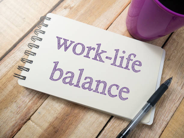 istock Work Life Balance, Motivational Words Quotes Concept 1060980208