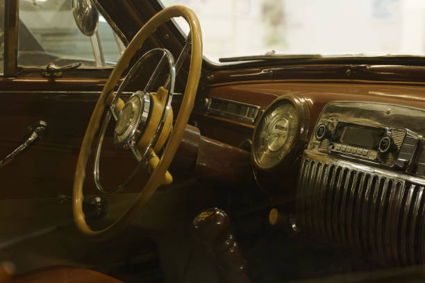 istock interior of a vintage car 1060981684