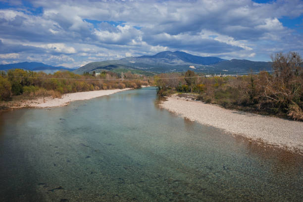 istock Scenic image of  river Arahthos in Arta, Greece 1060982666