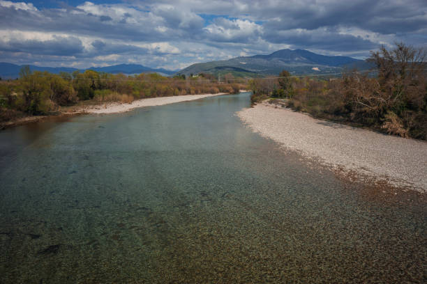 istock Scenic image of  river Arahthos in Arta, Greece 1060982732