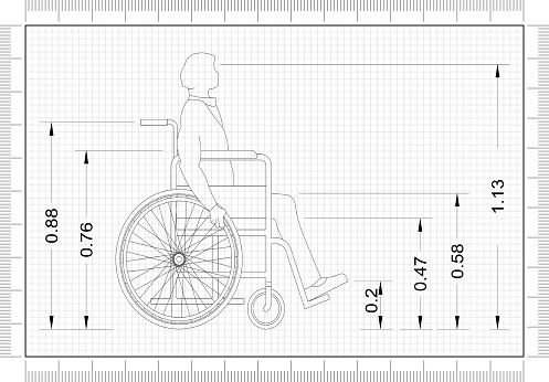 wheelchair blueprint
