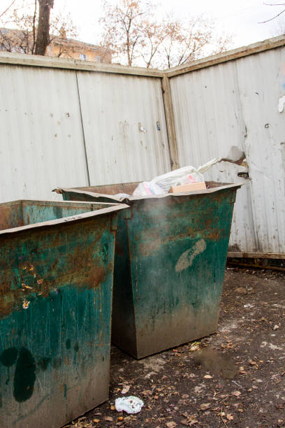 istock Garbage cans in the city 1060989006