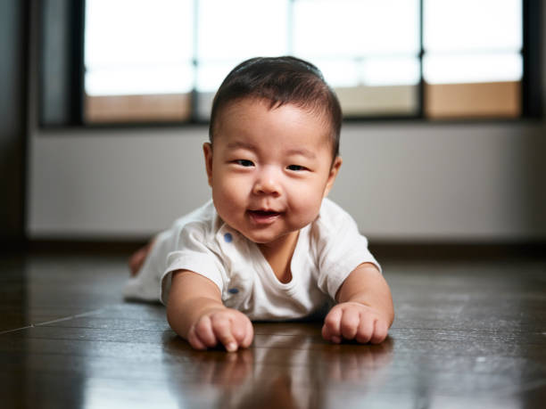 istock Japanese Baby Six Months Old 1060998516