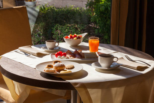 istock Breakfast served with Coffee and Fruit 1061000216