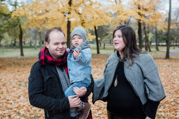 istock Family with one child little boy 1061005248