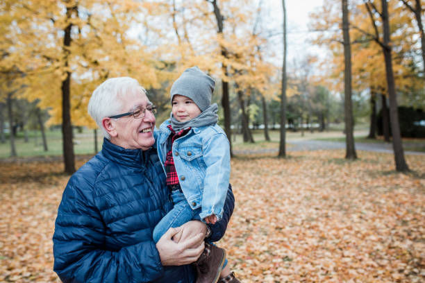 istock Proud grandfather with his grandson 1061005530