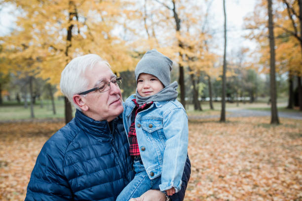 istock Proud grandfather with his grandson 1061005540