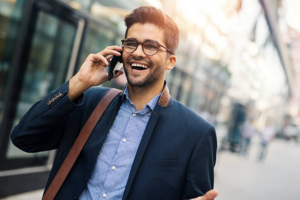 istock Businessman speaking on the phone 1061008184