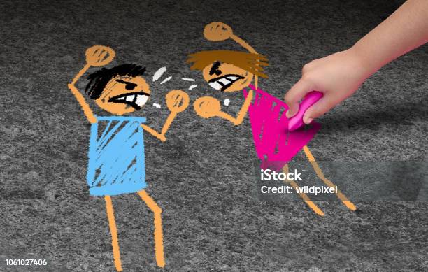 Domestic Violence Stock Photo - Download Image Now - Arguing, Fighting, Child