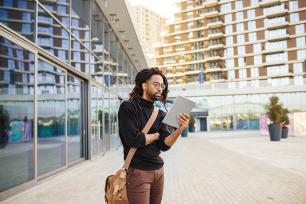 istock Modern man on the street 1061027688