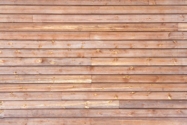 istock Horizontal wooden planks as texture, background 1061039542