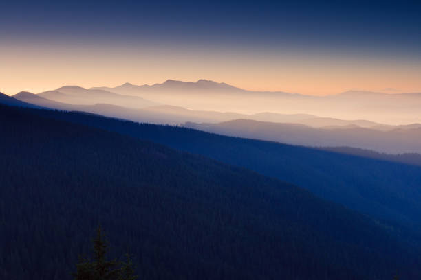 istock beautiful morning in the mountains landscape 1061039638