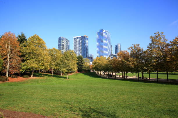 Bellevue Downtown Park in Washington-USA