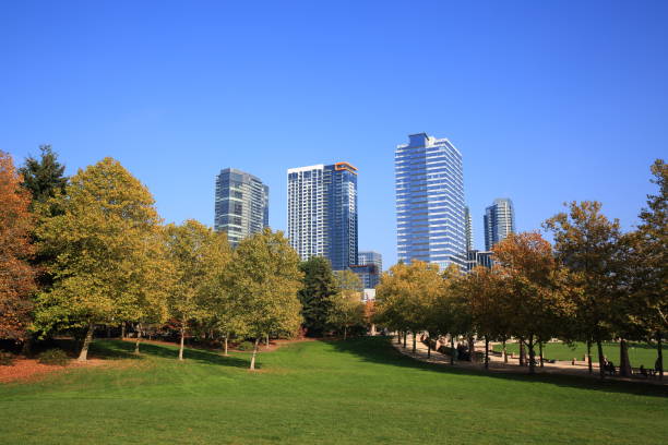 istock Bellevue Downtown Park in Washington-USA 1061042726