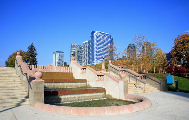 Bellevue Downtown Park in Washington-USA