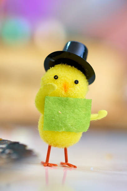 istock Eastern typical chicks, they are chocolate cakes decorations in Catalonia 1061045612