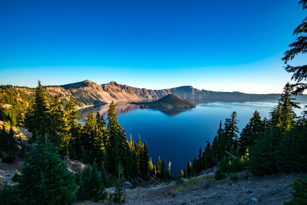 istock Crater Lake National Park at Sunrise 1061054214