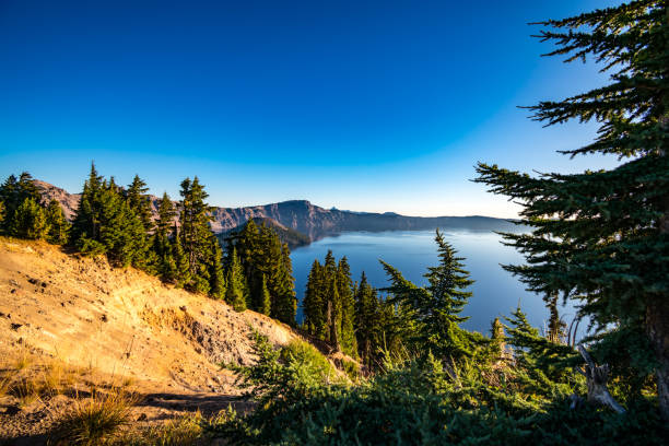istock Crater Lake National Park at Sunrise 1061054528