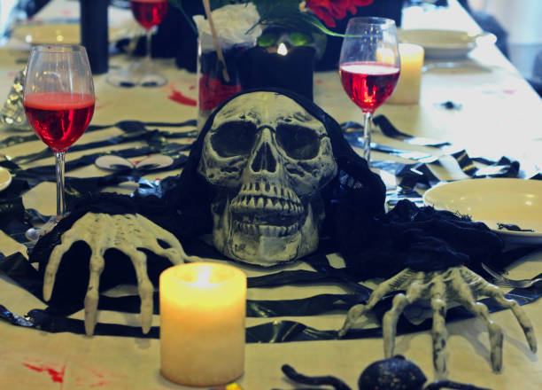 istock halloween, decoration and scary concept 1061061026