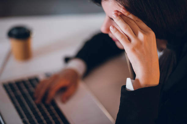istock Businesswoman working in her office 1061062644