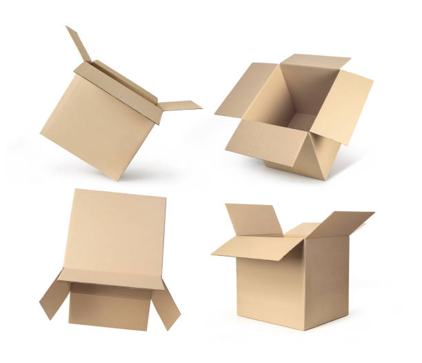 istock set of cardboard boxes isolated on white background 1061065160