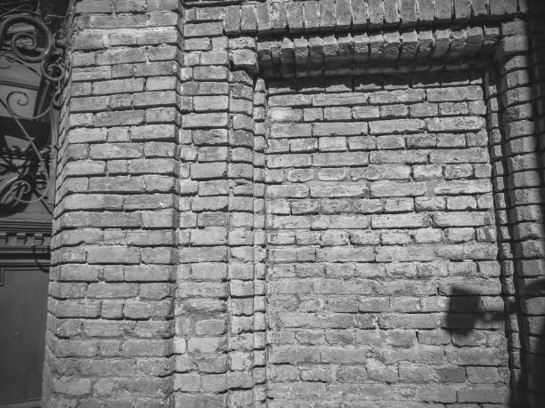 istock Old Tbilisi architecture. The bricks wall in summer day 1061067218