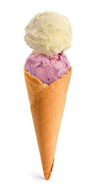 istock two scoops of ice cream in a waffle 1061069532