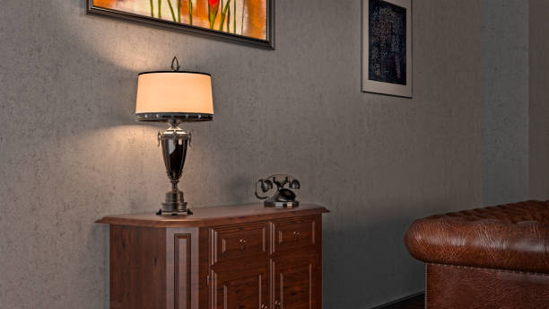 istock interior room at twilight 3d illustration 1061070266