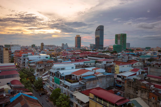 istock City Skyline At Dusk In Phnom Penh, Cambodia 1061075994