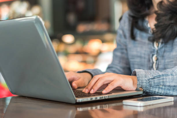 istock Digital lifestyle blog writer or business person using smart device working on internet communication technology 1061084850