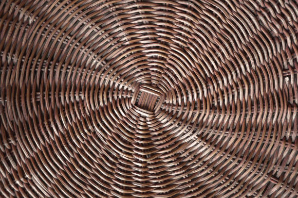 material natural handcraft weave texture bamboo surface interior for background.