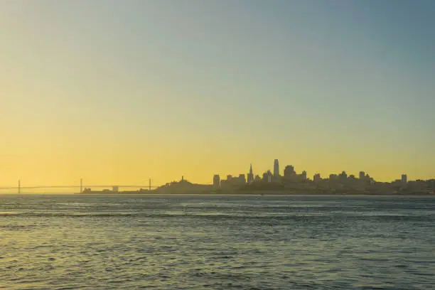 Photo of San Francisco cityscape looking from Horseshoe Bay