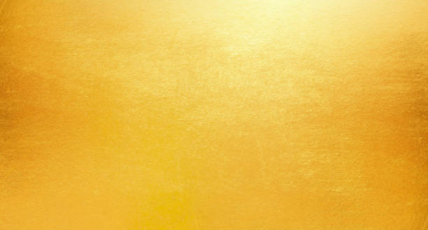 istock Shiny yellow leaf gold foi 1061092388