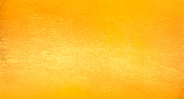 istock Shiny yellow leaf gold foi 1061095640