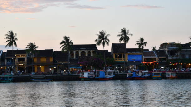 istock Evening scenery of Hoi An 1061108630