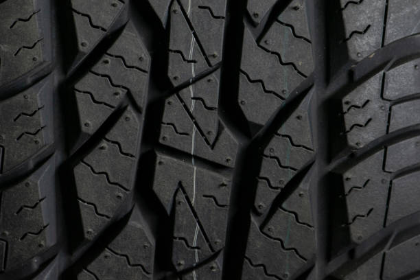 istock Car tire background, Tyre texture closeup background. 1061118006