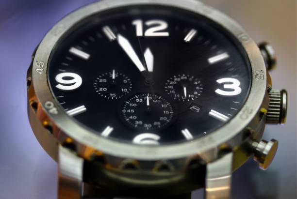 istock Wristwatch face in close up 1061122060