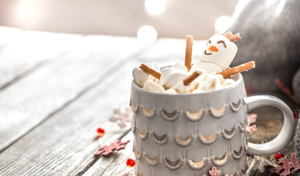 istock The concept of Christmas cocoa with marshmallows 1061159890