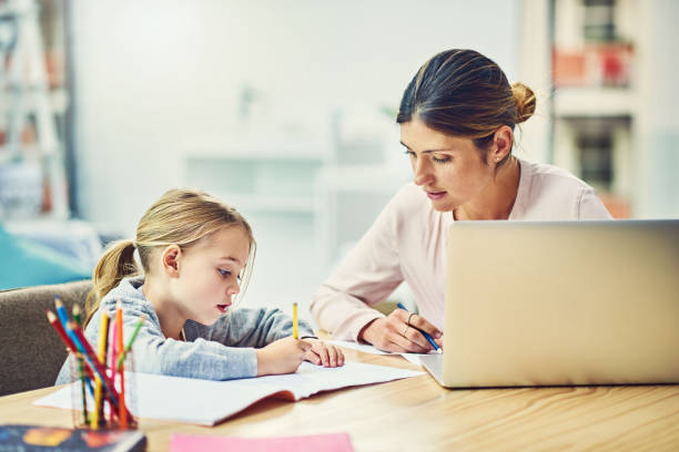 istock Mom plays an active role in her learning process 1061169404
