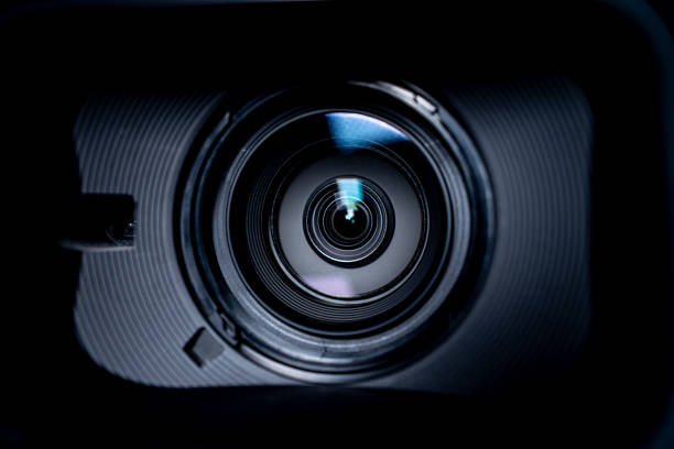 istock Camera and lens Zoom, close-up photo 1061172490