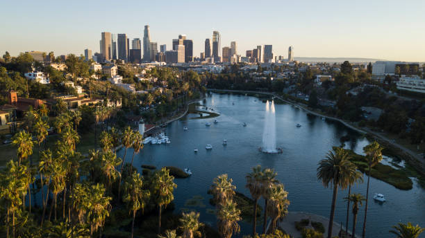 istock Downtown Los Angeles Skyline 1061173148