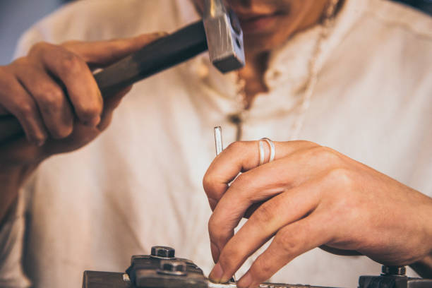 istock Asian Jeweler working 1061179924