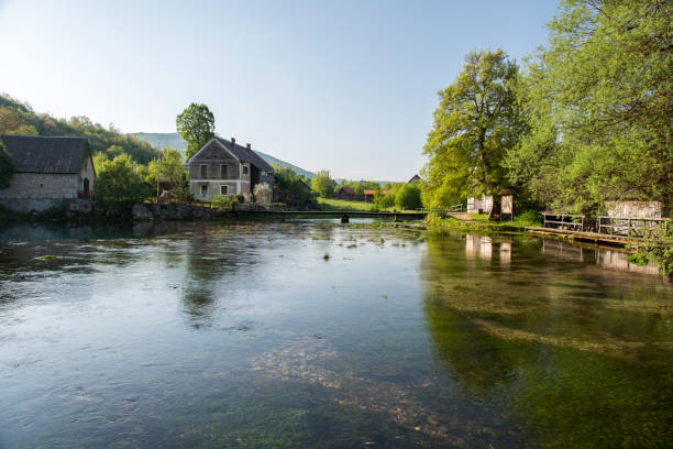 istock Majerovo vrilo, a source of Gacka River 1061183172