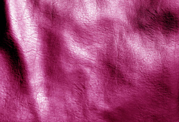 istock Natural leather on sun in pink color. 1061192192