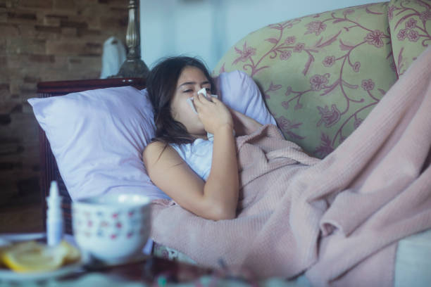 istock Sick young woman 1061202210