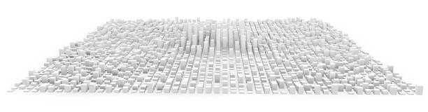 istock white city made of cubes 1061217640