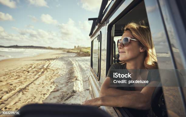 This Is My Kind Of Happy Place Stock Photo - Download Image Now - Australia, Car, Road Trip